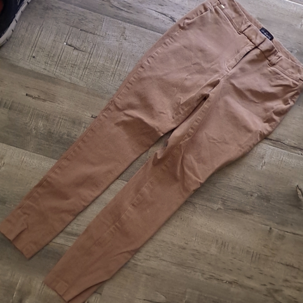 White House Black Market Slim Ankle Pants in Dusty Rose